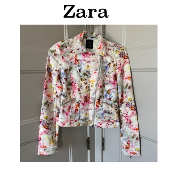 Zara floral Moro jacket size Medium
